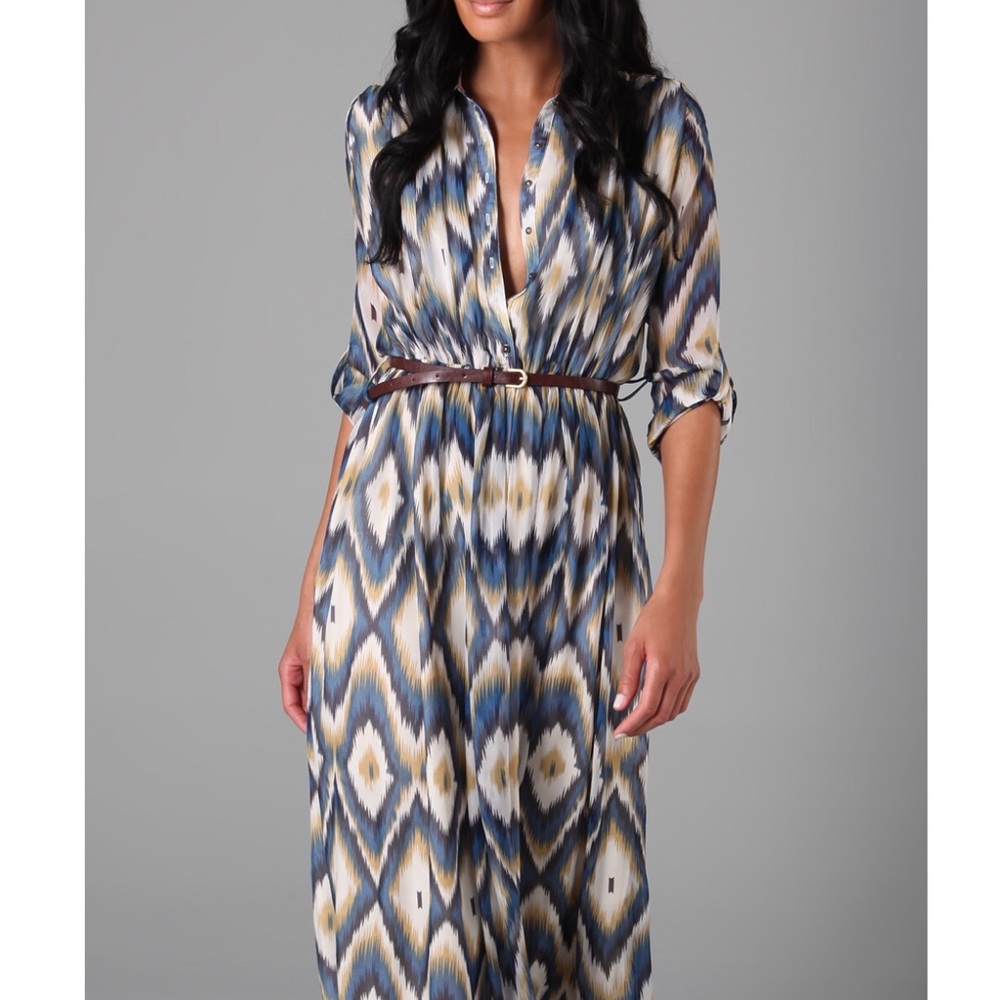 Line&Dot Ikat printed dress